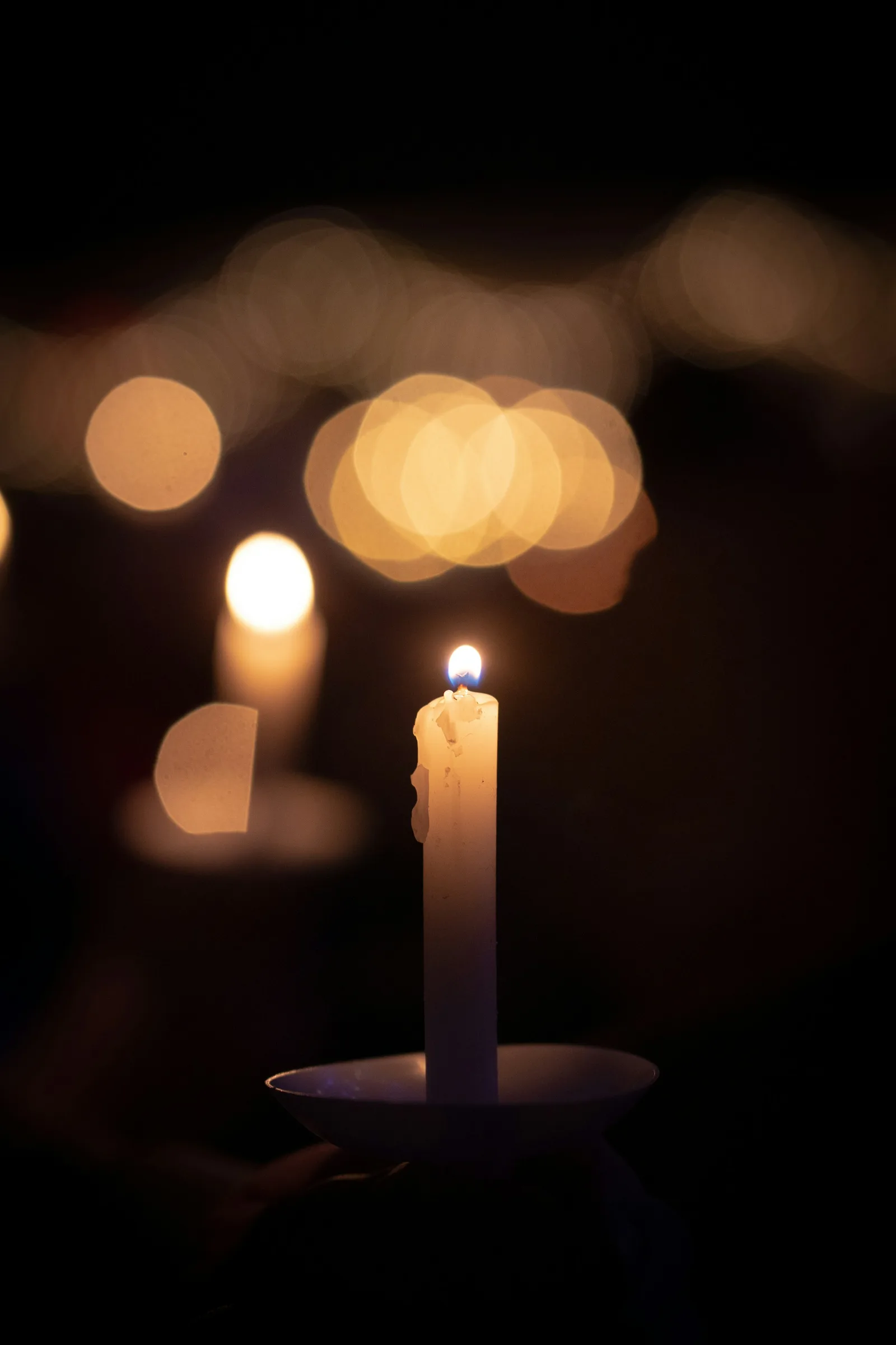 Vela encendida